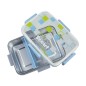 Preview: Scout Brotzeitdose Squares mit durchsichtigem Deckel im Sternendesign
