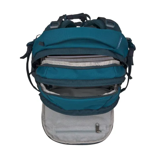 Preview: Lässig Bold Schulrucksack Dunkelblau Innenansicht (ohne Inhalt)