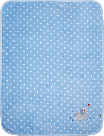 Preview: Kuscheldecke gepunktet