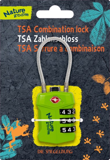 Preview: Spiegelburg TSA Zahlenschloss verpackt