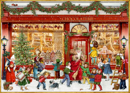 Preview: Spiegelburg Puzzle Chocolaterie Ansicht