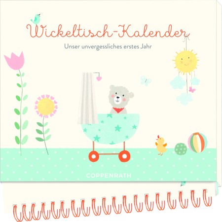 Preview: Coppenrath Wickeltischkalender frontht