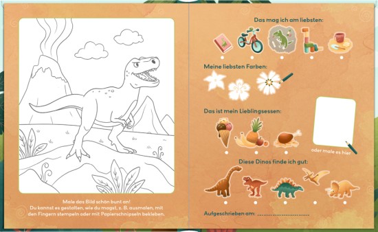 Preview: Meine Kindergarten Freunde Buch Innenansicht 2