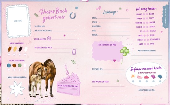 Preview: Freundebuch Innenansicht