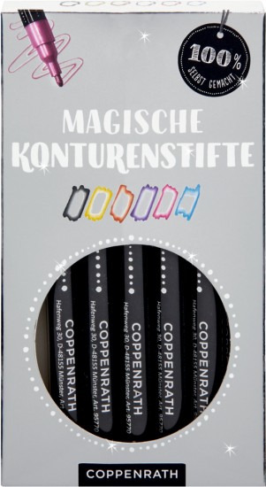 Konturenstifte Set 100% selbst gemacht