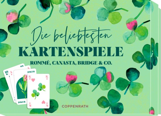 Spielkarten in Schmuckschachtel