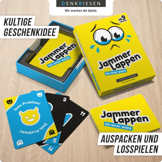 Preview: Jammerlappen Denkriesen Geschenkidee