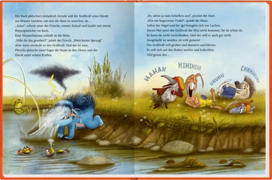 Preview: Grolltroll Buch Innenansicht