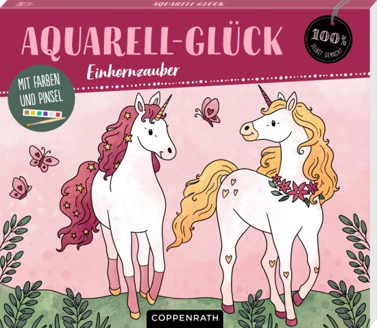Spiegelburg Aquarell Glück Einhornzauber