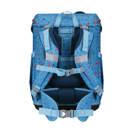 Preview: DerDieDas Schulranzen Blue Ice Easy Rückseite