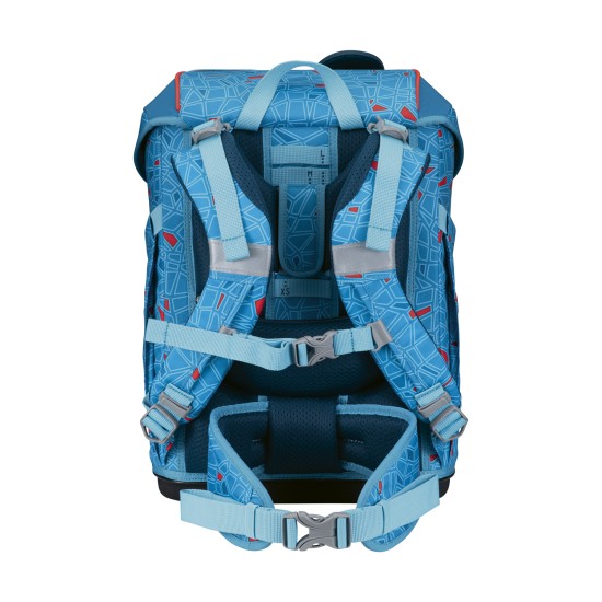 Preview: DerDieDas Ergoflex Tiny Blue Ice Ansicht hinten