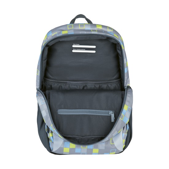 Preview: Scout Adventure Rucksack Squares Innenansicht