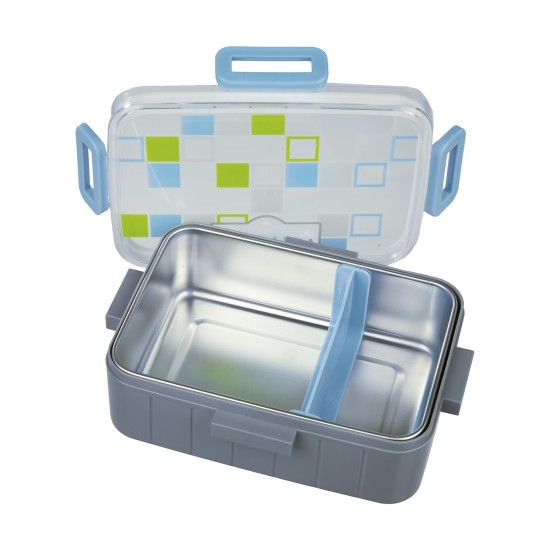 Preview: Scout Brotzeitdose Squares Innenansicht