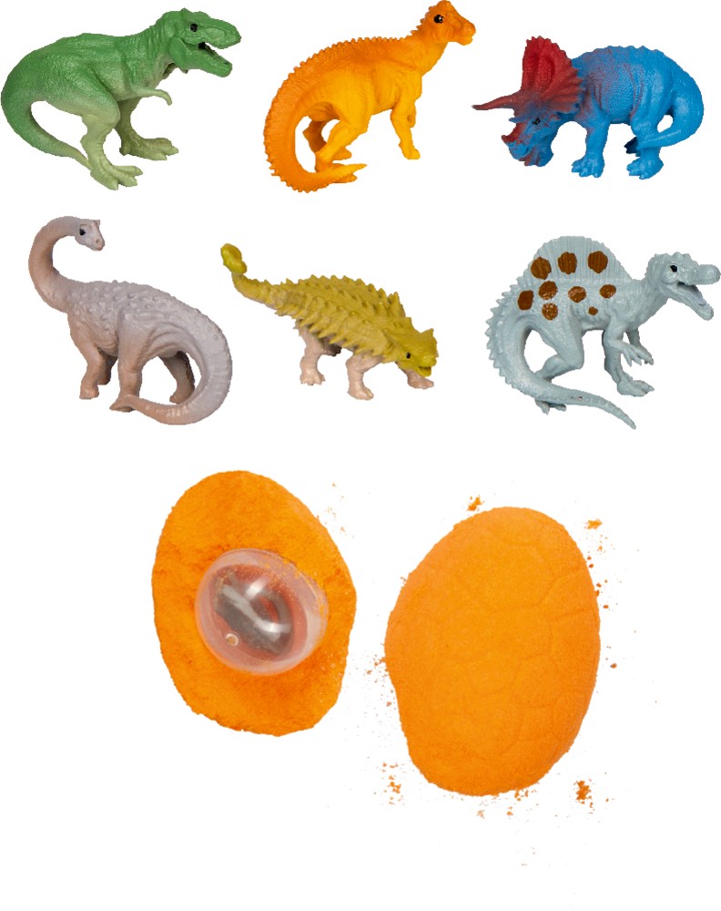 Einer von 6 Dinos im Sprudelei