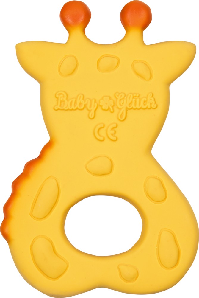 Beißring Giraffe Rückseite