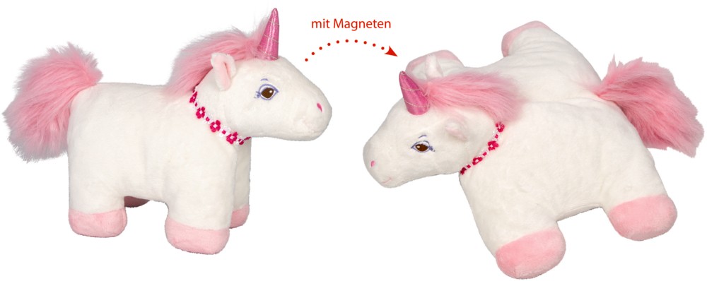 Schmusetier und Schmusekissen in einem