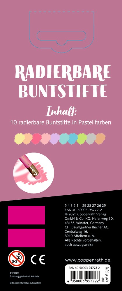 Verpackungsrückseite