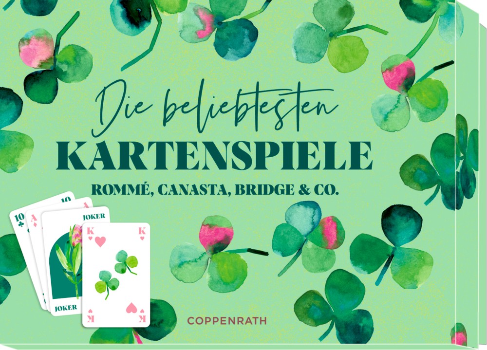 Spielkarten in Schmuckschachtel