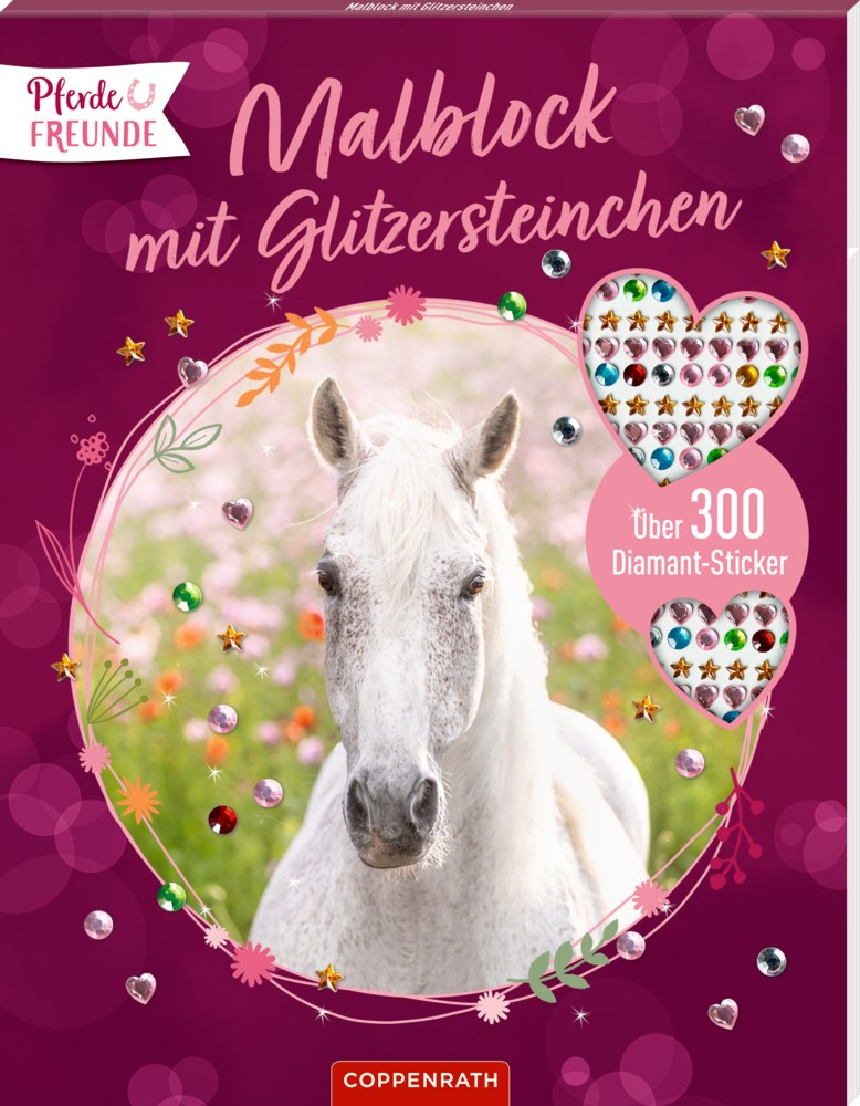 Pferdefreunde Malblock