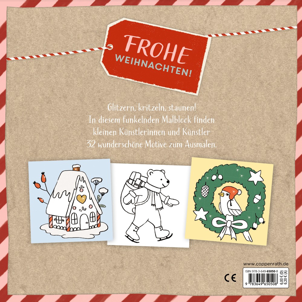 Rückseite Malblock