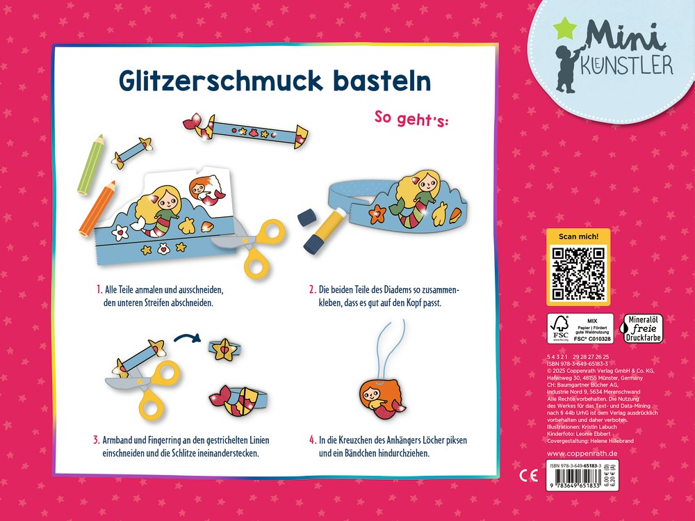 Rückseite mit Anleitung