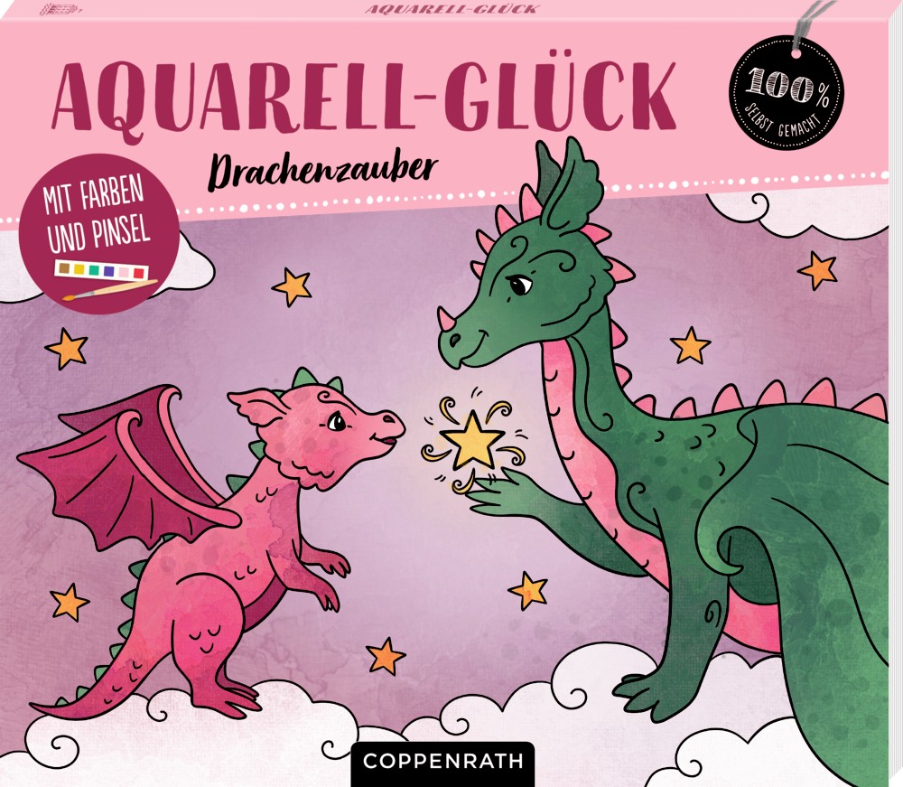 Spiegelburg Aquarell Glück Drachenzauber
