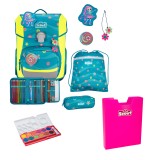 Scout Neo DIN Little Flowers Schulranzen Set 5tlg. + gratis Farbkasten