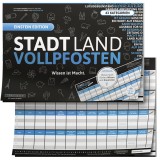 Denkriesen Stadt Land Vollpfosten Einstein Edition